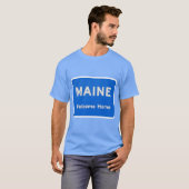 Maine Welkom Bord T-shirt (Voorkant volledig)