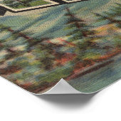 Maine (Winter)Grote letterscènes Poster (Hoek)