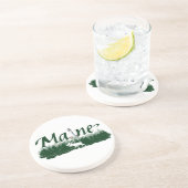 Maine Zandsteen Onderzetter (Zijkant)