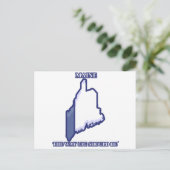 Maine, zoals je zou moeten zijn © Briefkaart (Staand voorkant)