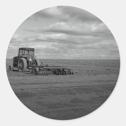Maine_Zwart+Wit_157 Ronde Sticker (Voorkant)