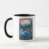 MaineAngler Fisherman Scene Mok (Links)