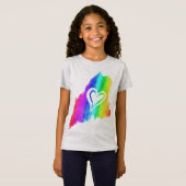Mainebow <3 t-shirt (Voorkant volledig)