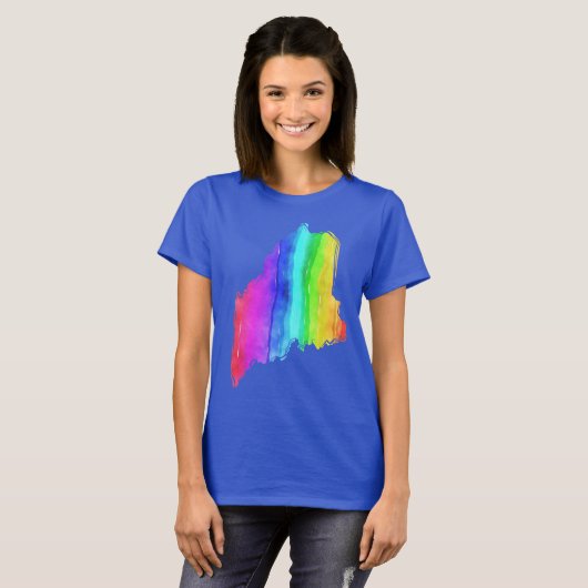 Mainebow T-shirt (Voorkant volledig)