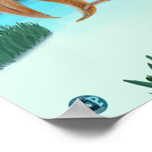 MaineCuttlefish Scene Poster (Hoek)