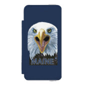 MaineEagle Up Close Incipio iPhone Portemonnee Hoesje (Voorkant Agenda)