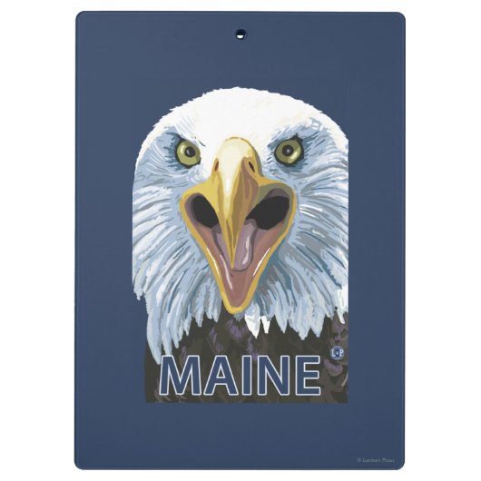 MaineEagle Up Close Klembord (Achterkant)