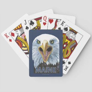 MaineEagle Up Close Pokerkaarten
