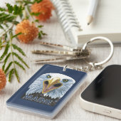 MaineEagle Up Close Sleutelhanger (Voorkant Rechts)