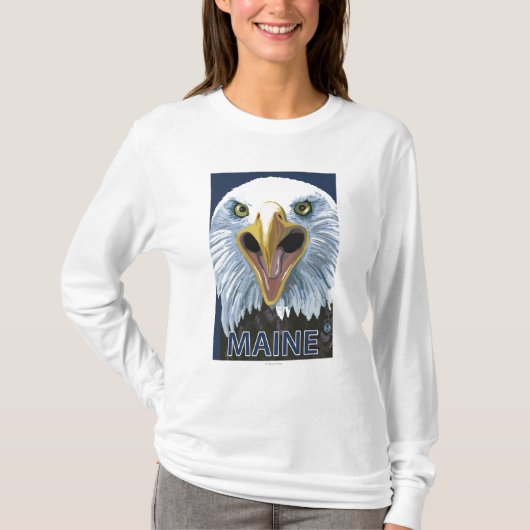 MaineEagle Up Close T-shirt (Voorkant)