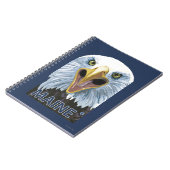 MaineEagle van dichtbij Notitieboek (Linkerzijde)
