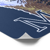 MaineHowling Wolf Poster (Hoek)