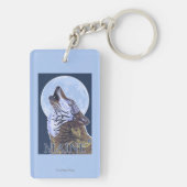 MaineHowling Wolf Sleutelhanger (achterkant)