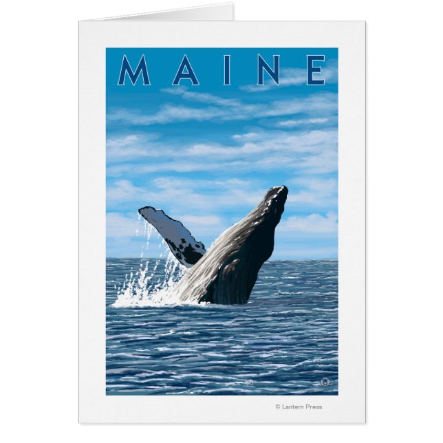 MaineHumpback Whale Scene (Voorkant)