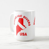 Maineiac Divers Classic Logo 15oz Mok (Voorkant links)