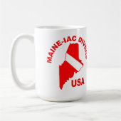 Maineiac Divers Classic Logo 15oz Mok (Links)