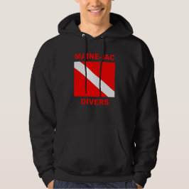 Maineiac Divers Dive Flag Logo Sweatshirt