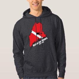 Maineiac Divers Silhouette Logo Dark Sweatshirt