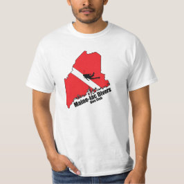 Maineiac Divers Silhouette Logo Value T-shirt