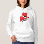 Maineiac Divers Silhouette Logo Vrouwen Sweatshirt (Voorkant)