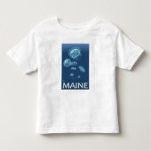 MaineJellyfish Scene Kinder Shirts (Voorkant)