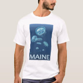 MaineJellyfish Scene T-shirt (Voorkant)