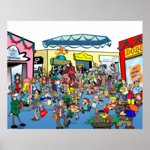 Maineland Mall poster