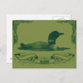 maineloon briefkaart (Voorkant / Achterkant)