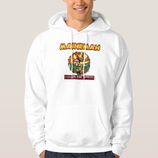 Maineman high hoopt hoodie (Voorkant)