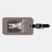 MaineMoose Up Close Bagagelabel (Voorkant horizontaal)