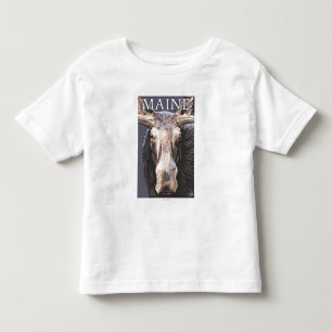 MaineMoose Up Close Kinder Shirts