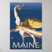 MaineOctopus Scene Poster (Voorkant)