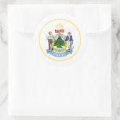 Mainer Seal, Seal of Maine Sticker (Tas)