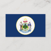 Mainer Seal, Zegel van Maine Visitekaartje (Voorkant)
