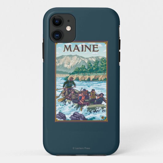 MaineRiver Rafting Scene Case-Mate iPhone Case (Achterkant)