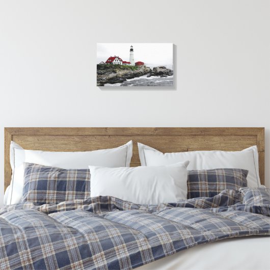 Maine's 1e Guardian Canvas Afdruk (Insitu (Slaapkamer))