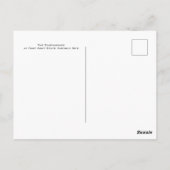 Maine's Aroostook War Blockhouse bij Fort Kent Briefkaart (Achterkant)