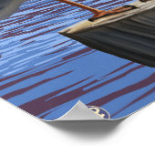 MaineSea Gulls Scene Poster (Hoek)