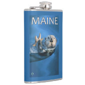 MaineSea Otter Scene Heupfles (Rechts)