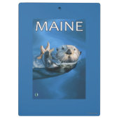 MaineSea Otter Scene Klembord (Achterkant)