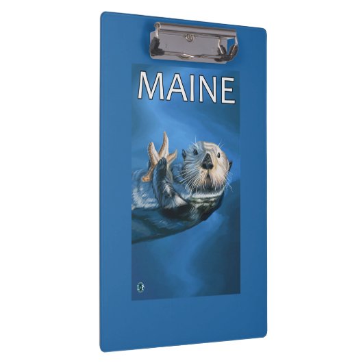 MaineSea Otter Scene Klembord (Rechts)