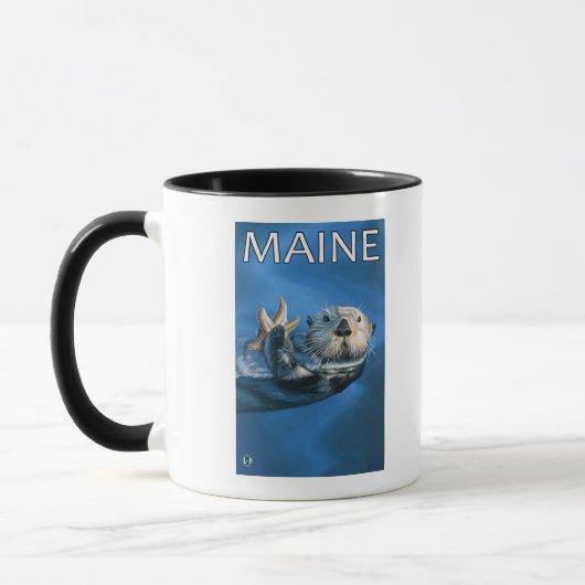 MaineSea Otter Scene Mok (Links)