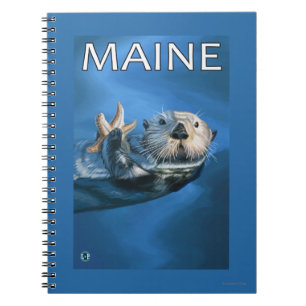 MaineSea Otter Scene Notitieboek