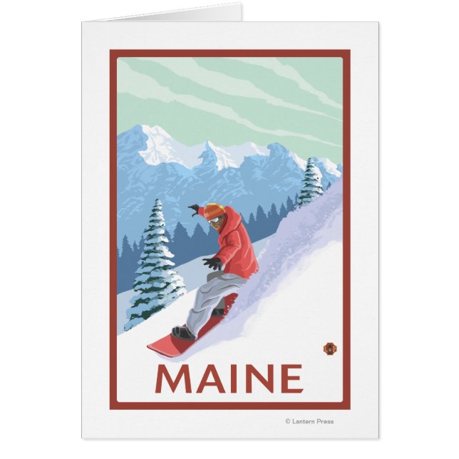 MaineSnowboarder Scene (Voorkant)