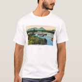 MaineSourdnahunk Valley Lily Pad Scene T-shirt (Voorkant)