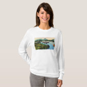 MaineSourdnahunk Valley Lily Pad Scene T-shirt (Voorkant volledig)