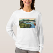 MaineSourdnahunk Valley Lily Pad Scene T-shirt (Voorkant)