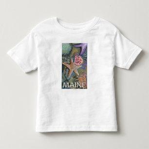 MaineTidepool Scene Kinder Shirts
