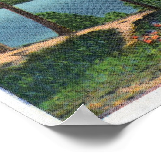 MaineView of Squaw Mountain and Moosehead Lake Poster (Hoek)