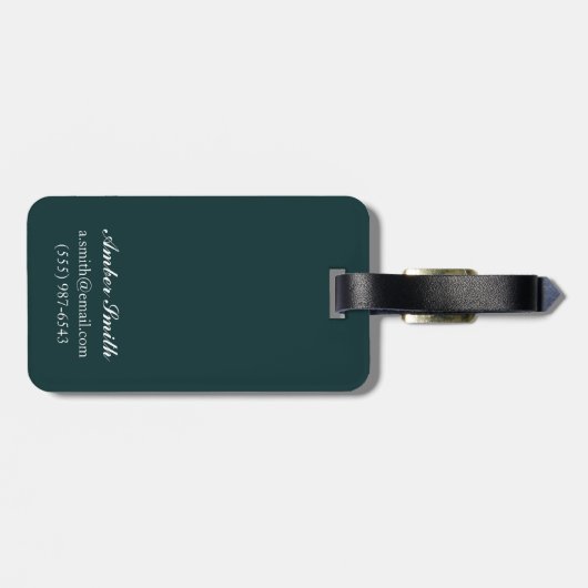 MaineWine Country Scene Bagagelabel (Achterkant horizontaal)